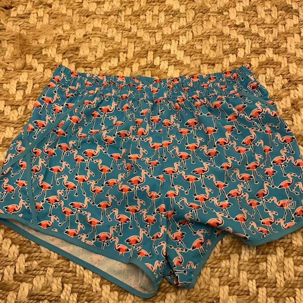 Zelos sport shorts flamingoes
